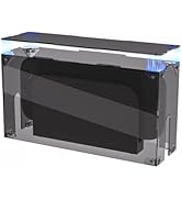 PlayVital Clear Acrylic Dustproof Cover for Nintendo Switch 2 | Magnetic Ventilation Top, Tool-Fr...