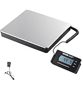 VEVOR Digital Shipping Scale, 440 lbs x 1.7 oz. Heavy Duty Postal Scale with Timer, Tare Function...