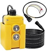 mankk 4 Wire Dump Trailer Remote Control Switch 12V DC Up Down Control Switch Double Acting Hydra...