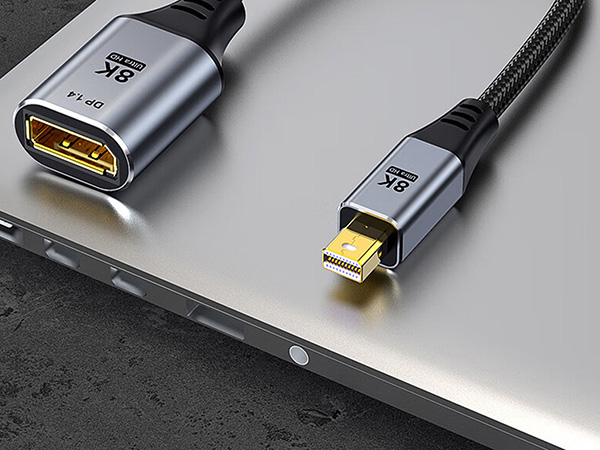 mini displayport male to displayport female