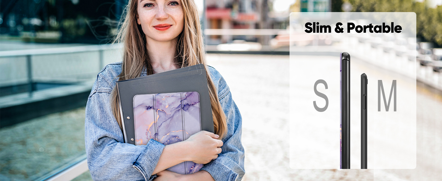 Kindle hd 10 case cover 2023 2021 sleeve bag flip folding magnetic Rotatable Kickstand Shockproof