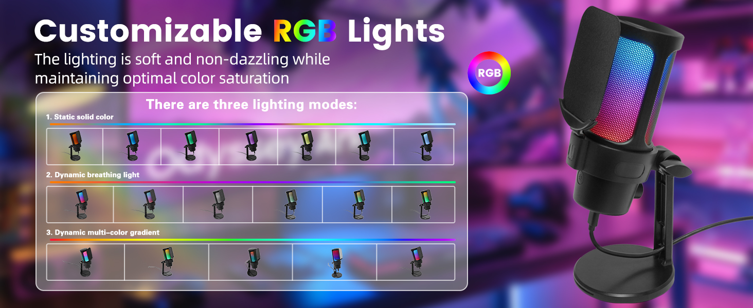 Controllable RGB Lights