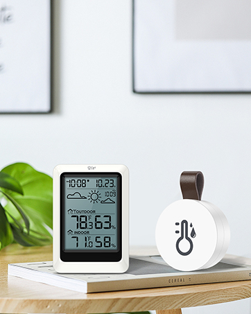 Indoor Outdoor Thermometer Hygrometer
