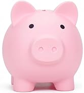 Piggy Bank for Sbrvaniy Piggy Coin Banks for Boys and Girls My First Unbreakable Plastic Money Ba...