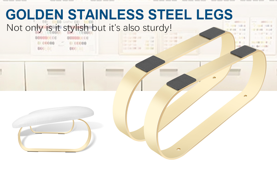 U-shaped manicure nail arm rest