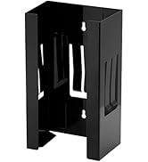 EMENTOL Magnetic Glove/Tissue Dispenser Holder Set, Black Glove Dispenser Wall Mount, Mount onto ...