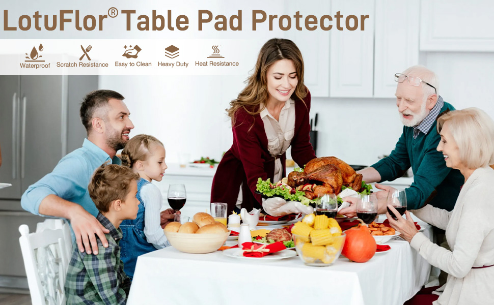 table pad protector