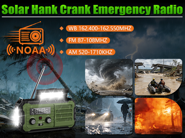 hand cranked radio