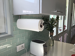 paper towel holder under cabinet, under cabinet paper towel holder, paper towel holder wall mount