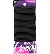 Goody Ouchless Hair Elastics - No Pull, No Breakage, Tangle-Free Hold for Thick, Curly, Coily &amp; T...