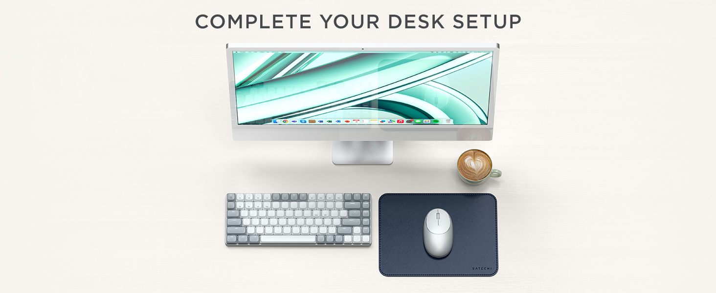 Vegan-Leather Premium Mouse Pad