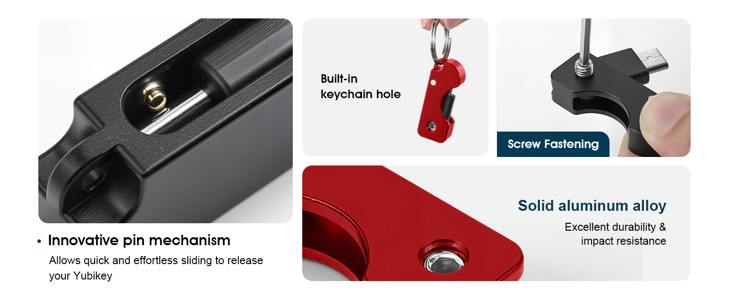 flip carrying case full protect yubikey case