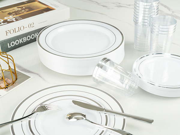Gold Dinnerware Set