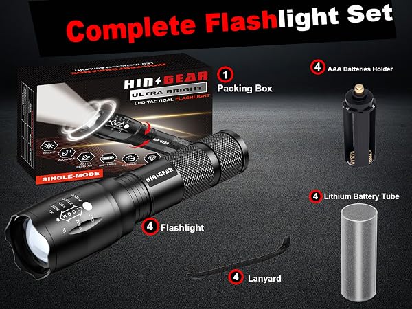 flashlights