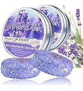Loobexery 2PCS Shampoo Bar for Gray Hair, Lavender Shampoo Bar for Gray Hair, Natural Organics Sh...