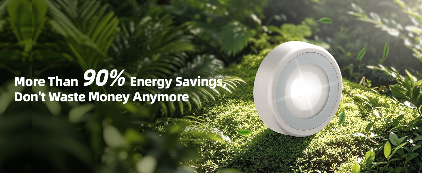 rechargeable puck lights