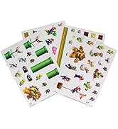 Paladone Super Mario Bros. Gadget Decals - Vinyl Sticker Clings - 4 Sheets