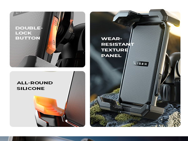 motorcycle phone mount anti vibration