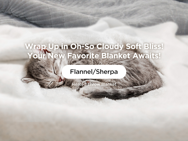 heated electric throw blanket