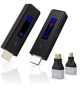 2026 New Wireless HDMI Transmitter and Receiver, 360FT/110M Extender,4K Decode 1080P@60Hz Output,...