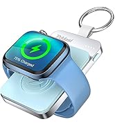Pddosi Portable Wireless Charger for Apple Watch, 1500mAh Magnetic iWatch Charger Travel, Portabl...