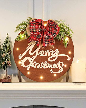 merry christmas sign