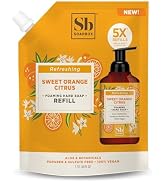 Soapbox Foaming Hand Soap Refill, Sweet Orange Citrus, Gentle &amp; Moisturizing Foaming Hand Wash fo...