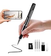 1080P Camera Pen Portable Security Pen Cam 32G Memory Card Wireless Body Photo Cam with 250mAh Ba...
