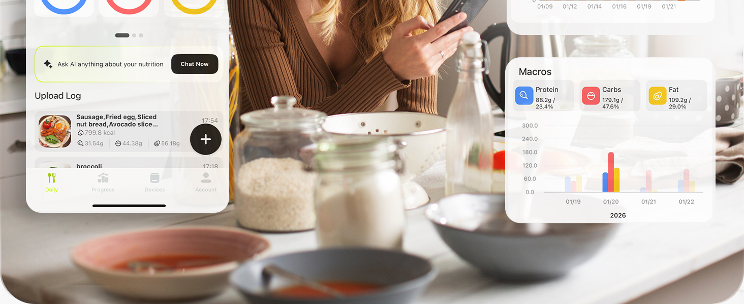 Smart Food Kitchen Scale