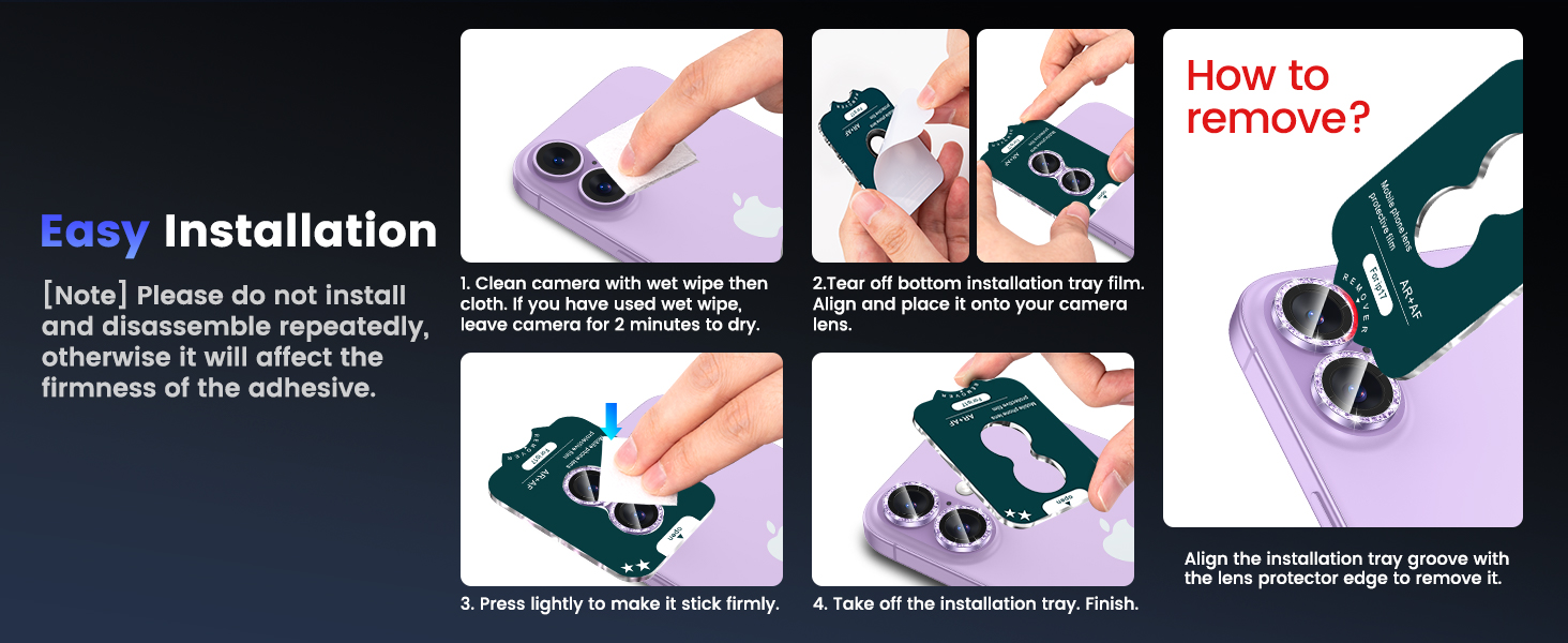 easy to install and disassemble