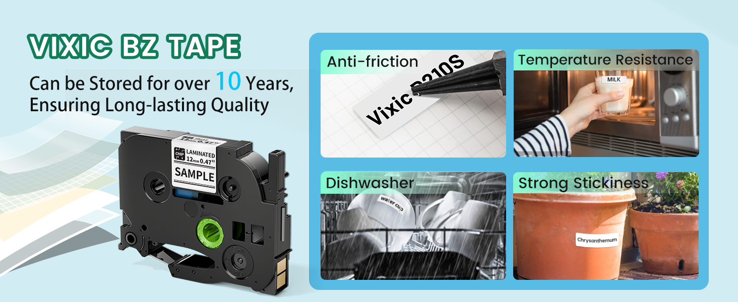 label maker machine with tape waterproof