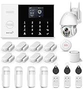PGST Smart Home Security System,Wireless Alarm System with HD 3MP WiFi Security Camera,Door Alarm...