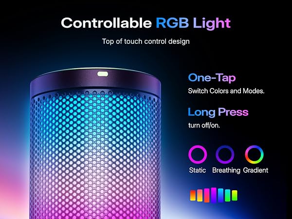 rgb gaming microphone for pc