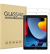 2 Pack ProCase iPad 10.2 9th Generation 2021/ 8th 2020/ 7th 2019 Screen Protector, Tempered Glass...