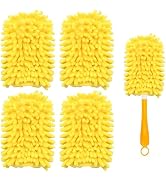 Reusable Duster Refill Compatible with Swiffer Hand Duster, 360 Heavy Duty Duster Refills, Microf...
