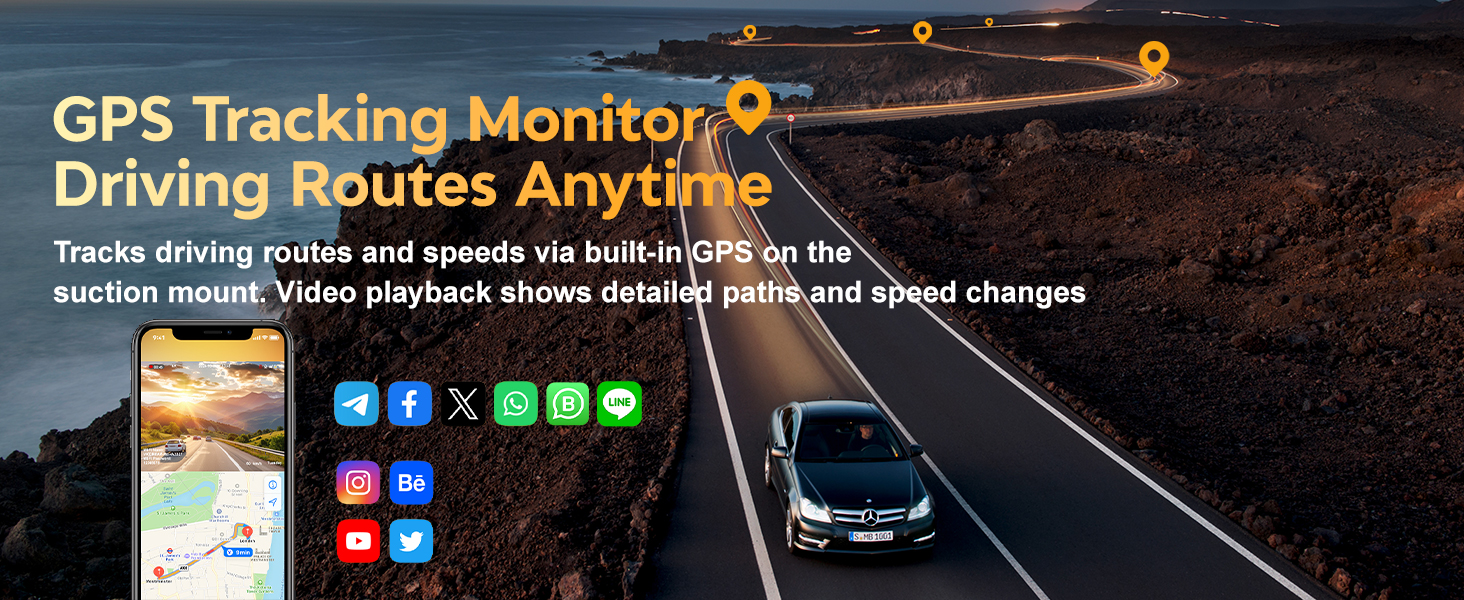 dash cam front and rear