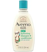 Aveeno Kids 2-in-1 Shampoo &amp; Conditioner, Detangles Hair, For Sensitive Skin &amp; Scalp, 12 fl. oz