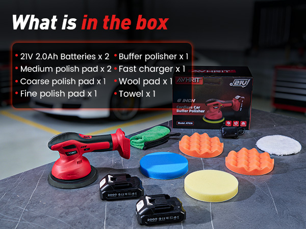 Avhrit Car Buffer kit