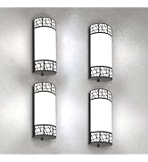 ASD 12 Inch LED Indoor Wall Sconce - Matte Black Modern Dimmable 15W 2700K-5000K Adjustable Wall ...