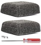 BBQ-AID 2-Pack Bristle Free Grill Brush Replacement Heads, Grill Cleaning Bristle Free Brush - fo...