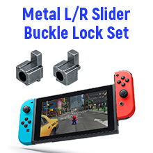 Metal L/R Slider Buckle Lock Set