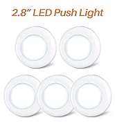 Tap lights, Push Lights, Touch Lights, Puck Lights, 4 LED Closet Lights, Night Lights, STAR-SPANGLED