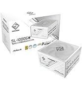 ASRock Steel Legend SL-1000GW 1000W 80 Plus Gold & Cybenetics Platinum Full Modular Power Supply ...