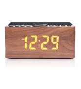 Brown color + amber digits