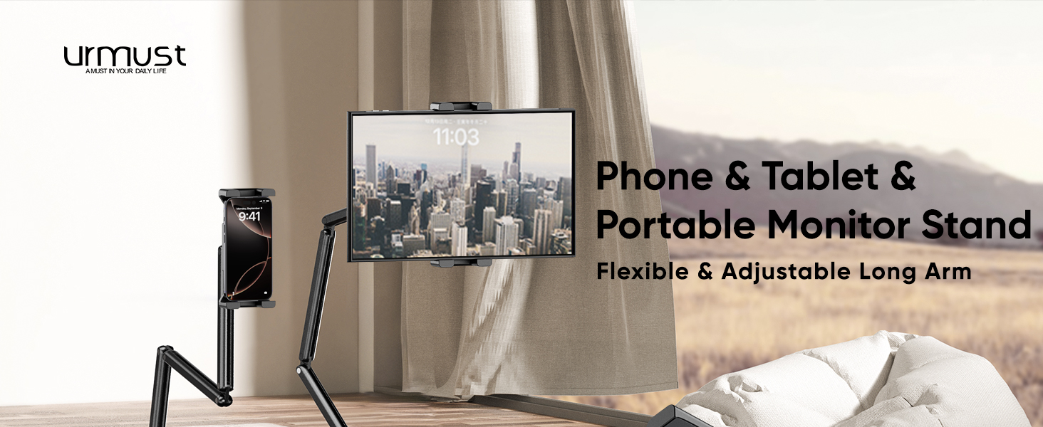 Urmust portable monitor stand