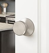 Schlage Bowery Door Knob, Hall &amp;amp; Closet Passage Lock in Satin Nickel Finish on interior home door