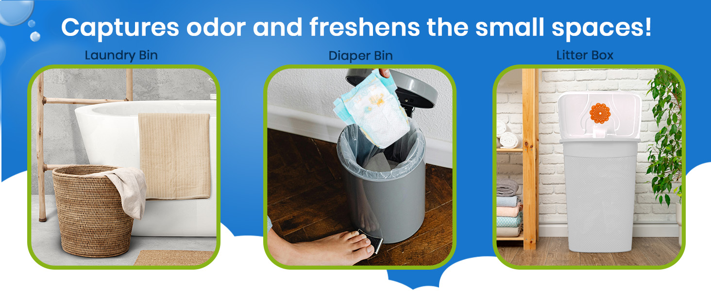 sticks-up air freshener freshness citrus garbage bin odor eliminator neutralizer deodorizer stick-on
