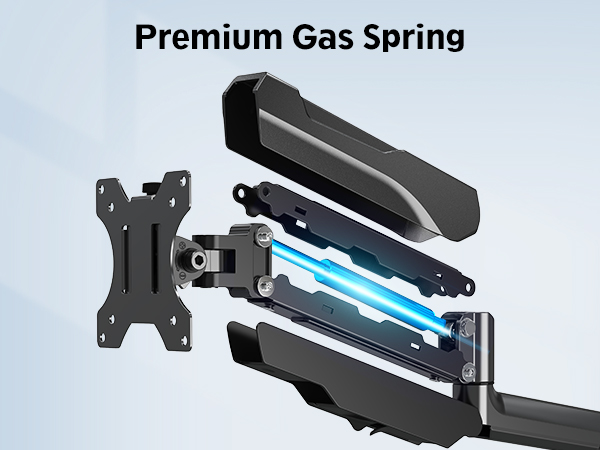 three monitor arm desk mount for education