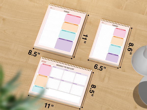 weekly to do list notepad to do list notebook