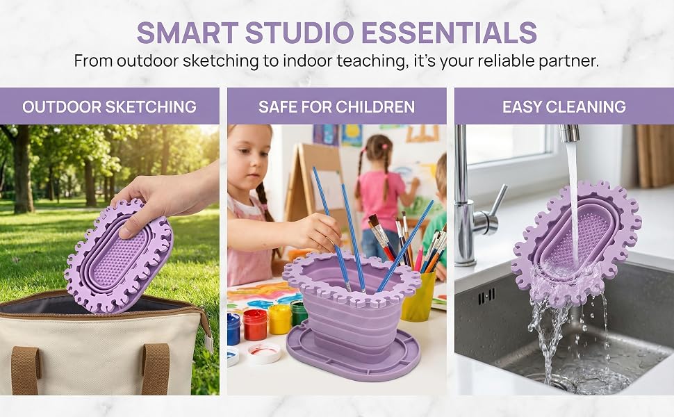 small artist studio setup